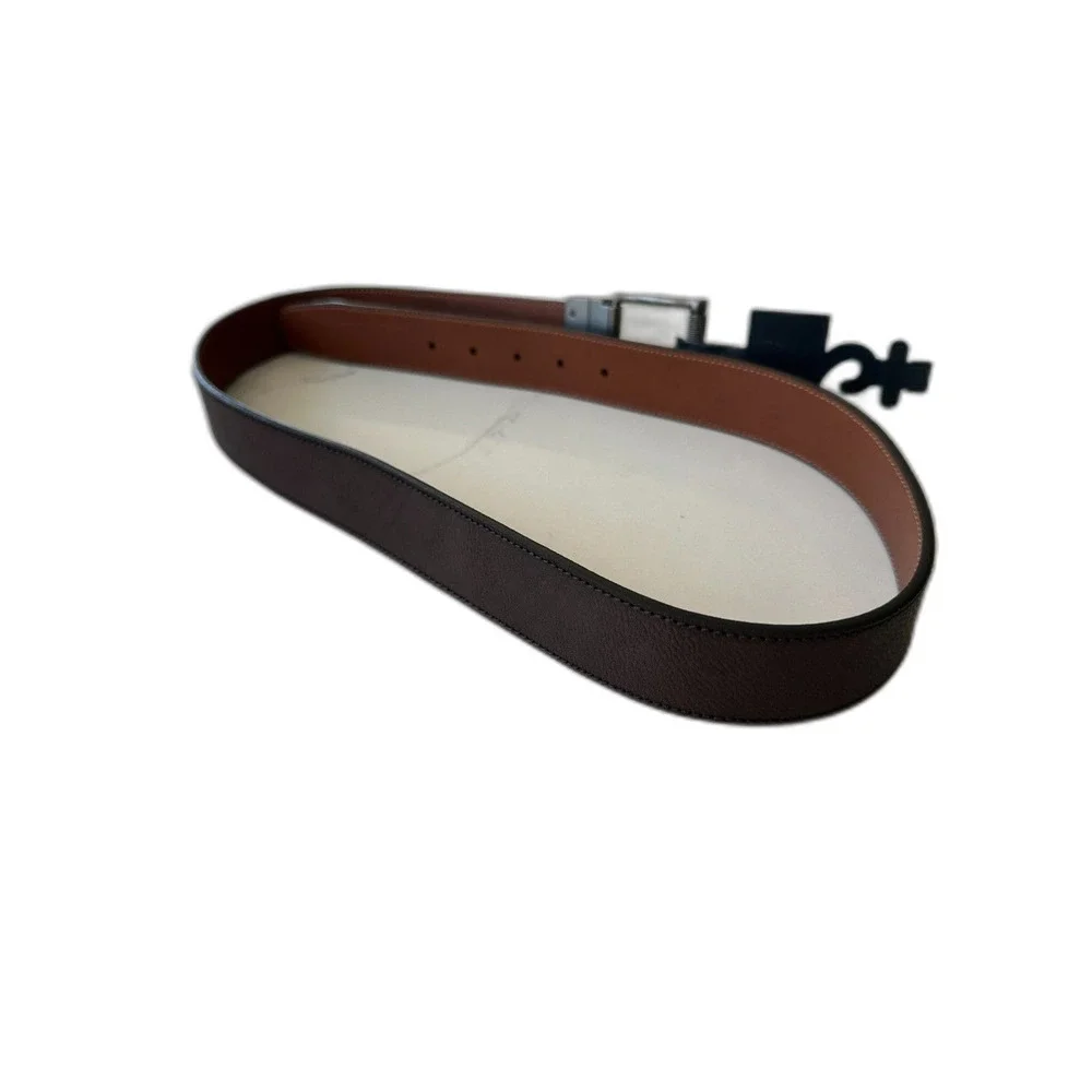 NWT Smith's Workwear Reversible Brown Leather Belt Size 38